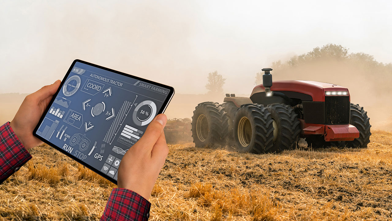 Automated tractor