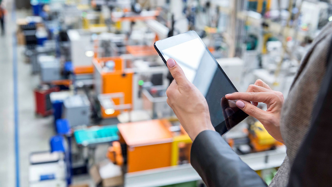 Local device management with a mobile device